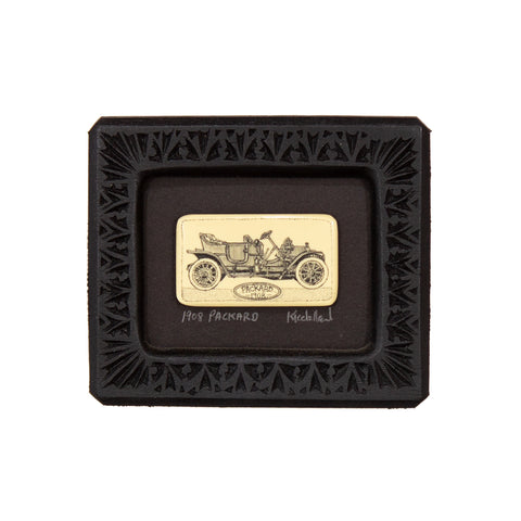 "1908 Packard" Small Chip Carved Frame