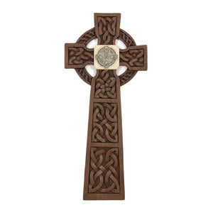 "Celtic Cross" Large Chip Carved Frame