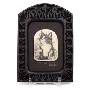 "Purr-fect Touch" Small Chip Carved Frame