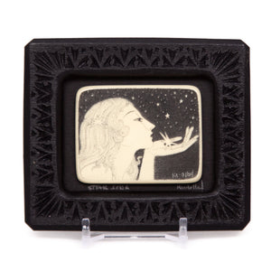 "Star Song" Small Chip Carved Frame