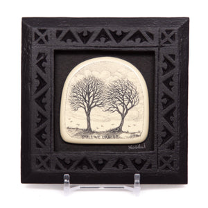 "Shall we Dance?" Small Chip Carved Frame